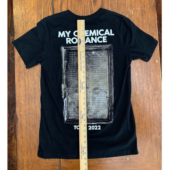 My Chemical Romance Shirt Tour 2022 Demolition Lovers Band Tee Reunion MED Merch - Picture 8 of 8